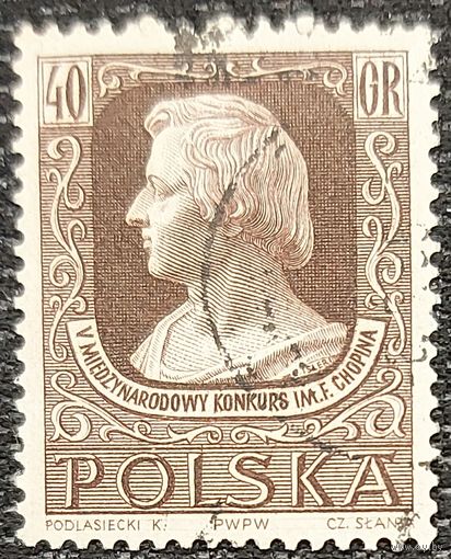 Польша 1955 V международный фортепианный конкурс