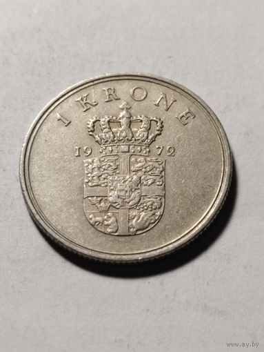 Дания 1 крона 1972