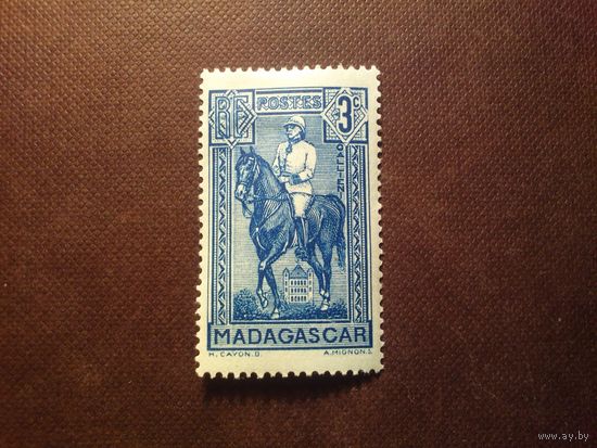 Французский Мадагаскар 1940 г.Генерал Жозеф-Симон Галлиени (1849–1916),выдающийся французский военачальник и колониальный администратор ./33а/