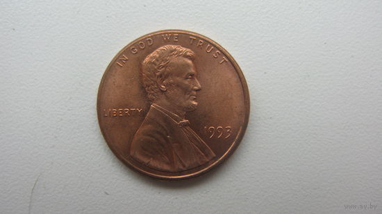 США 1 цент 1993 г.