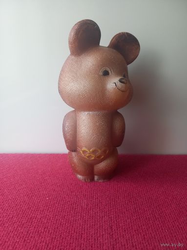 Олимпийский мишка. Игрушка. СССР.