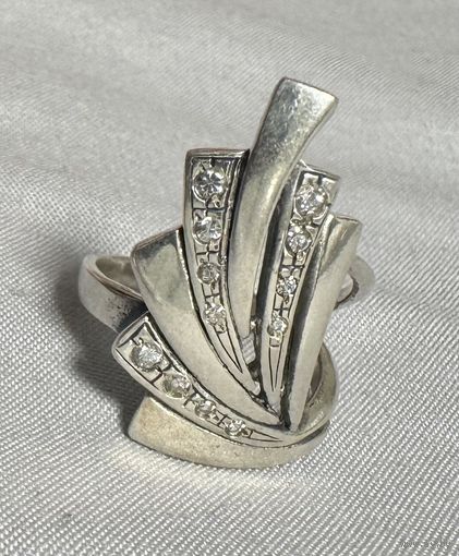 Кольцо серебряное 925 пробы. 47