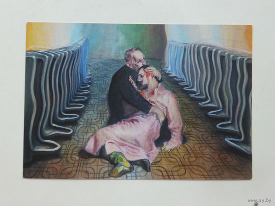 Людмила Кальмаева живопись 10х15 см