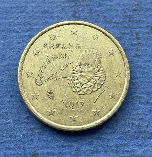 Испания 50 евроцентов 2017
