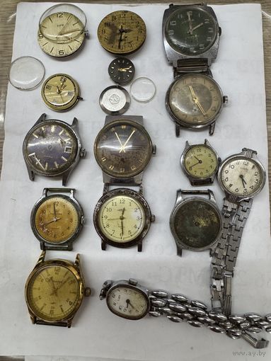 Часы механизмы в ремонт и на запчасти.