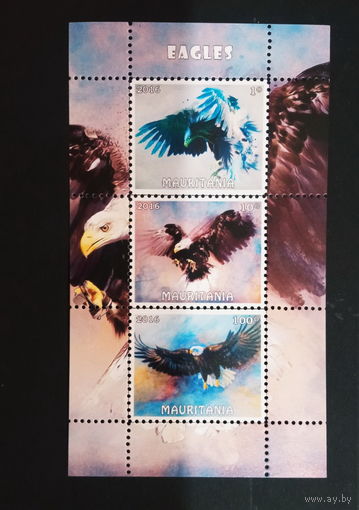 СЕРИЯ Блоков птицы  фауна MNH
