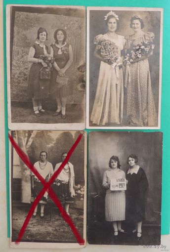 Фото "Подруги молодости", Западная Беларусь, 1910-1940-е гг.