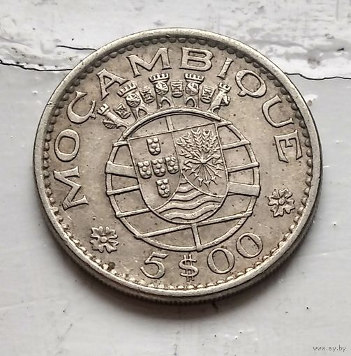 Мозамбик 5 эскудо, 1973 3-8-21