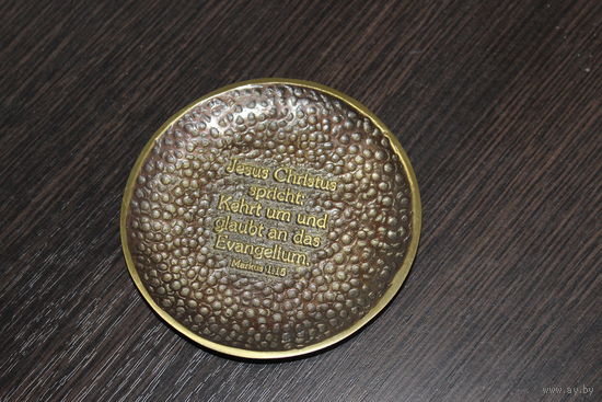 Тяжелое настенное панно, клеймо.