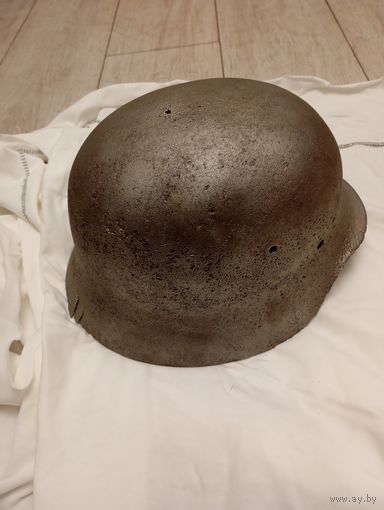 Шлем немецкий стальной. Распродажа! Старт с 1 рубля!