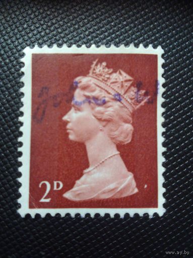 Великобритания. Стандарт. 1968г. гашеная