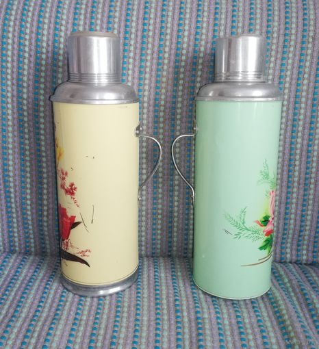 Термосы 2л,стекло,Китай, 1970-е