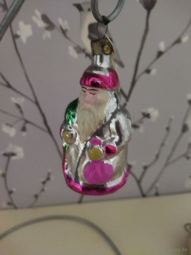 Елочная игрушка дед мороз