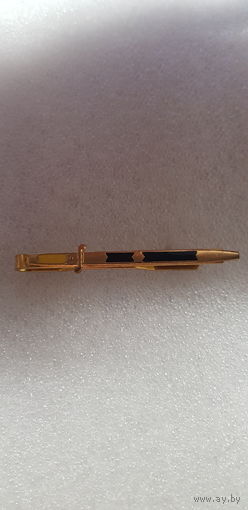 Зажим для галстука кортик горячая эмаль*