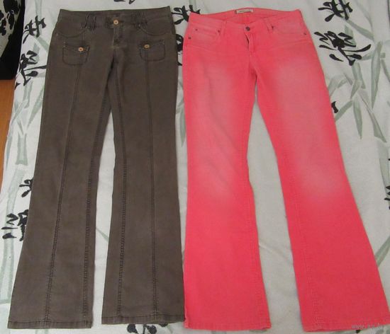 LEVIS Джинсы Клёш Оригинал Розовые Коричневые Левис S-M