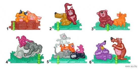 Друзья ... как мы  Серия пазлов-стеночек