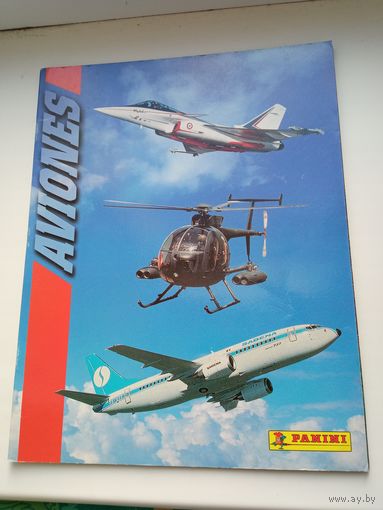 Альбом для наклеек Самолеты PANINI НОВЫЙ!!!