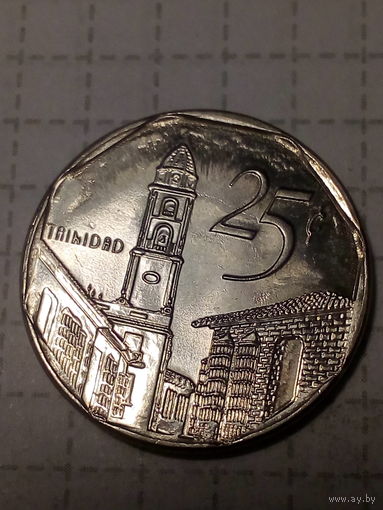 25 сентаво Куба 2000 год