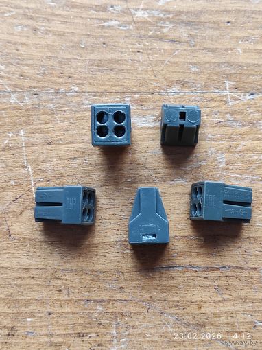 Клемма-зажим Navigator 4х(0,75-2,5мм) КПМ-4, 5 штук c 1 рубля