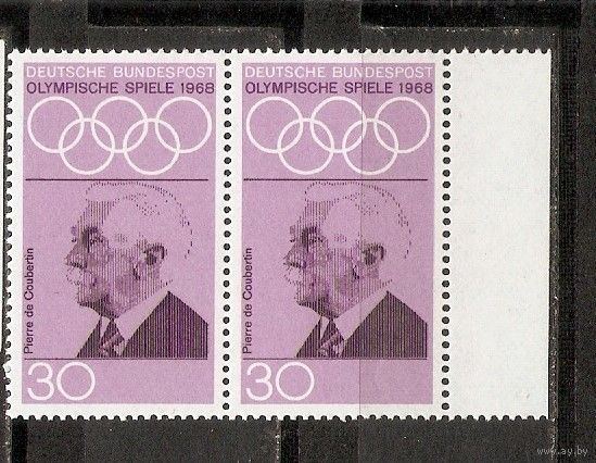 КГ ФРГ 1968 Ол. игры