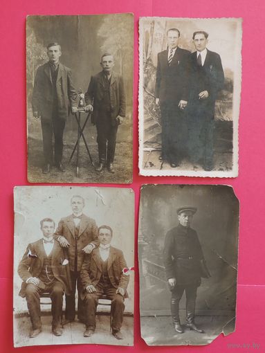 Фото "Мужики", 1930-е гг., Зап. Бел.