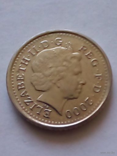Великобритания.5 пенсов 2000 г.