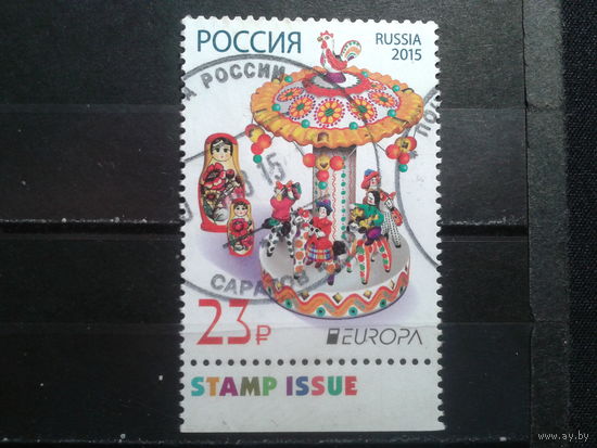Россия, 2015. Европа, детские игрушки Михель-2,8 евро гаш
