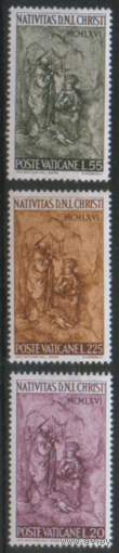 ВАТ. М. 514/16. 1966. Рождество. Чист.