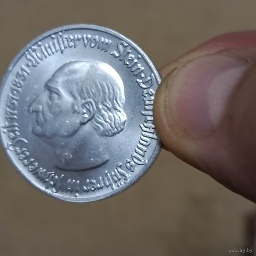 5 марок(1921г) Провинция Вестфалия. Нотгельд.