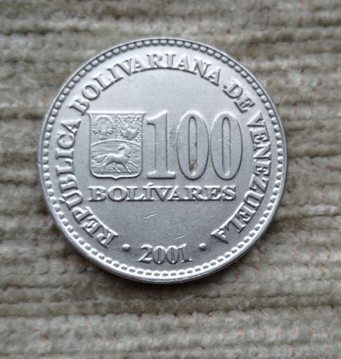 Werty71 Венесуэла 100 боливаров 2001
