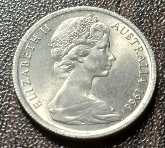Австралия 5 центов, 1966    ( 1-3-3 )