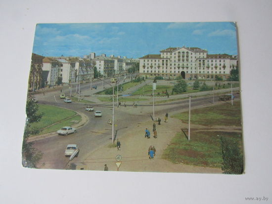 Пермь Улица Ленина и сквер им Гайдара 1981