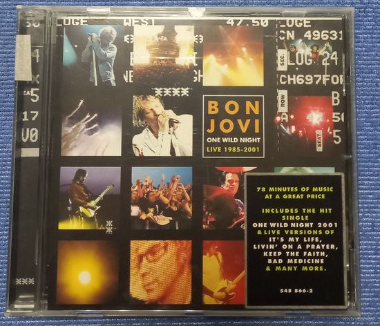 CD,(EC) Bon Jovi – One Wild Night: Live 1985-2001