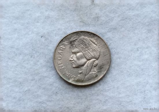 Werty71 Индонезия 50 сен 1955