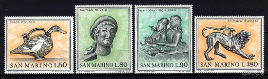 1971 Сан-Марино. Этрусское искусство