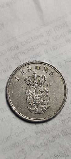 Дания 1 крона 1965