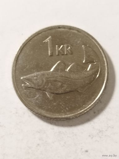 Исландия 1 крона 2011