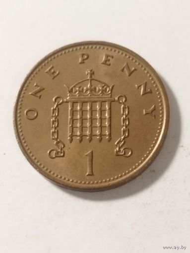 Великобритания 1 пенни 1986