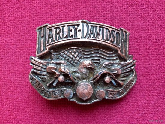 Бляха, пряжка Harley-Davidson 1991 Baron USA