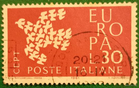 Италия 1961. Europa CEPT
