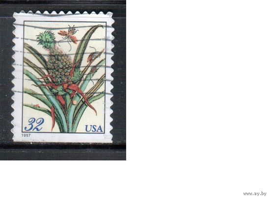 США-1997 (Мих.2807 BD) ,  гаш. , Стандарт, Флора, Фауна
