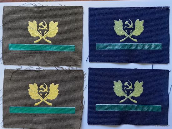 Шевроны лесника СССР