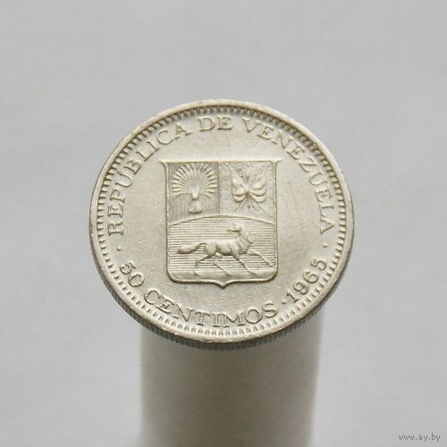 Венесуэла 50 сентимо 1965