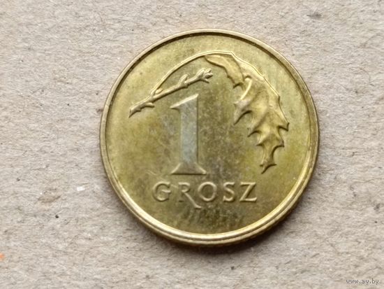 Польша 1 грош, 2018г. (Н)