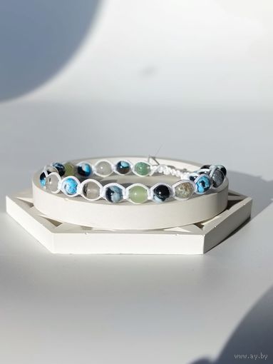 Браслет с натуральными камнями