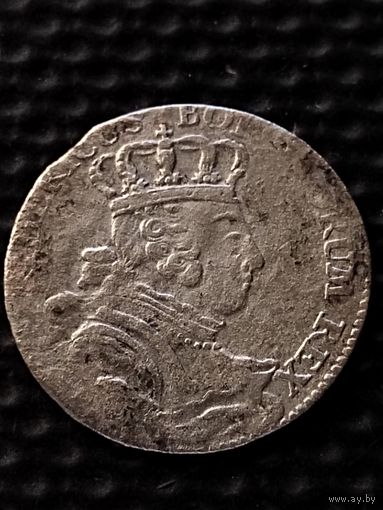 6 грошей 1757 г. Пруссия, без мц.