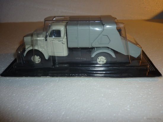 Модель авто "ГАЗ-51А". 1:43. СССР. Диагостини