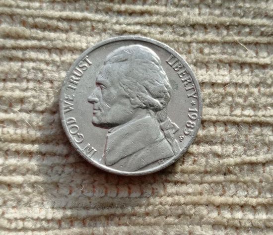 Werty71 США 5 центов 1985 Р Белый дом Джефферсон