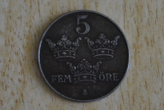 Швеция 5 эре 1950