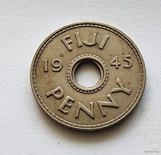 Фиджи 1 пенни, 1945